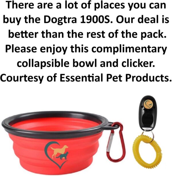 Dogtra 1900S Rechargeable Dog Training Collar - 3/4 Mile Range - Waterproof - Adjustable Levels for Dogs - Image 4