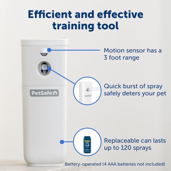PetSafe SSSCAT Motion Activated Automatic Spray Pet Deterrent for Cats and Dogs - Image 6