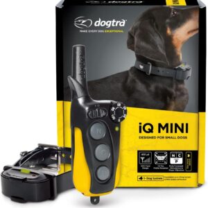 Dogtra iQ Mini Rechargeable Waterproof Mini Dog Training E-Collar with Water-Resistant Remote