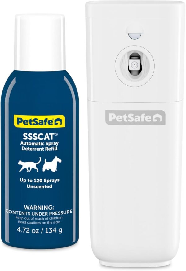 PetSafe SSSCAT Motion Activated Automatic Spray Pet Deterrent for Cats and Dogs